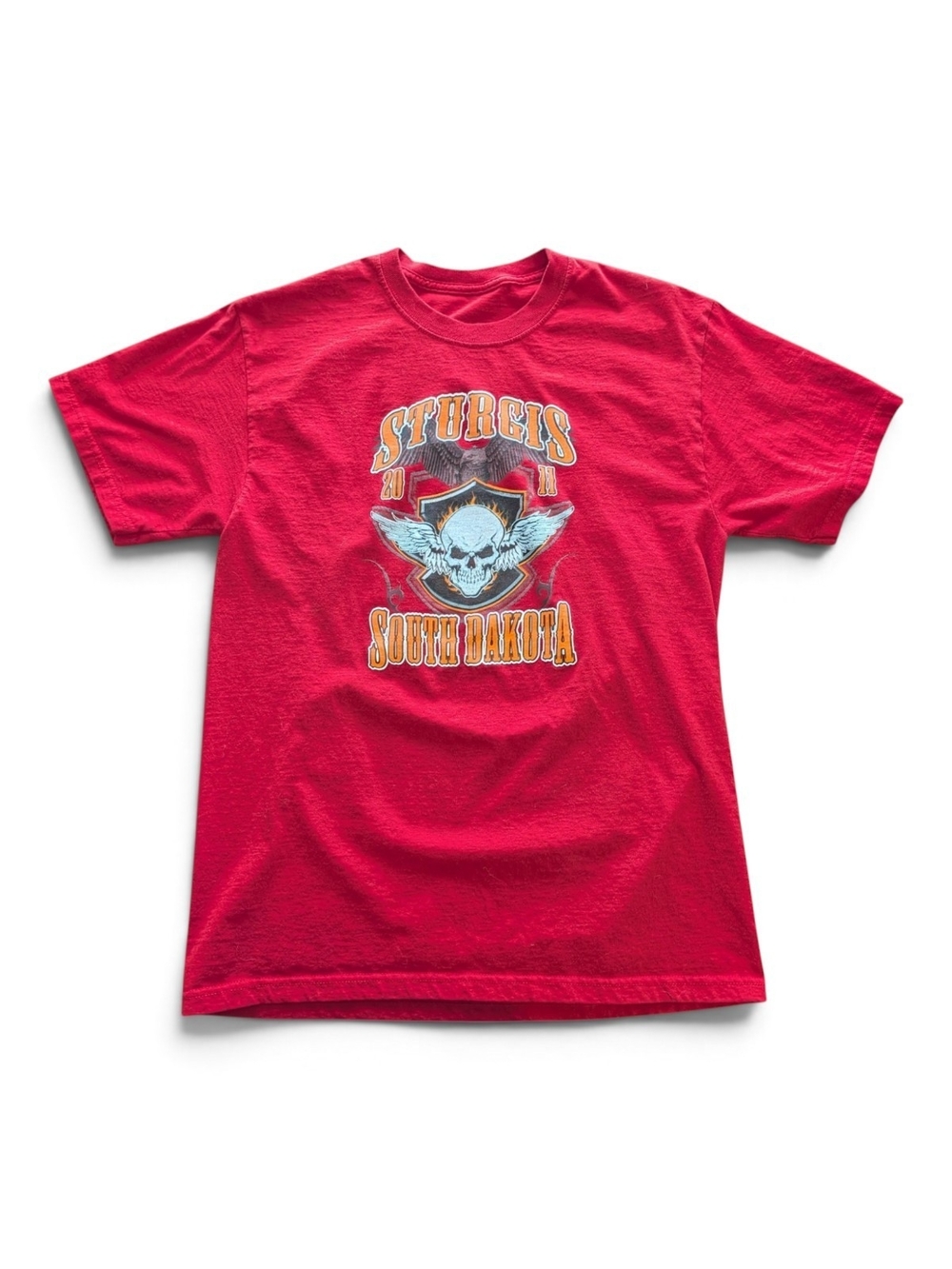 Sturgis South Dakota Graphic Tee - Red 2011